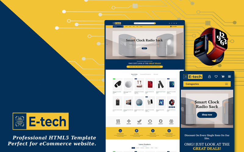 Multipurpose eCommerce Website Template