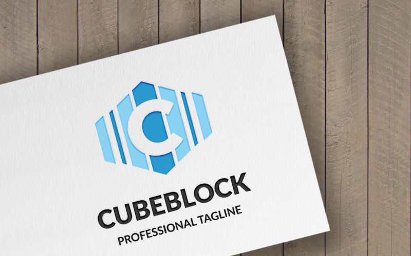 Download Шаблон логотипа "Cube Block (Letter C) Logo Template" / Cube Block (Letter C) Logo Template - Шаблон логотипа на тему графика box,business,block,c letter,c logo,communication,core,corporate,cube,cubic,cubical,data,digital,hexagon,hexagonal,letter c,logo c,marketing,media,pixel
