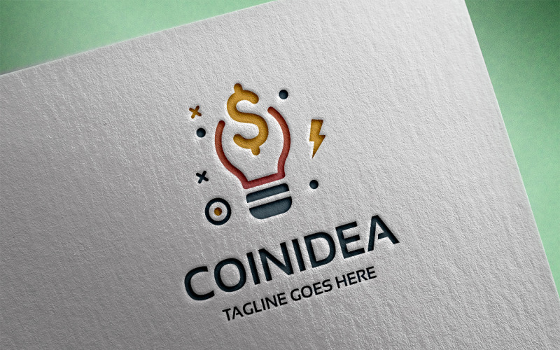 Download Шаблон логотипа "Coin Idea Logo Template" / Coin Idea Logo Template - Шаблон логотипа на тему графика bank,bitcoin,buy,buyer,buying,cent,change,coin,crypto,crypto currency,currency,digital,dollar,exchange,fund,identity,internet technology,money tech,pay online,payment