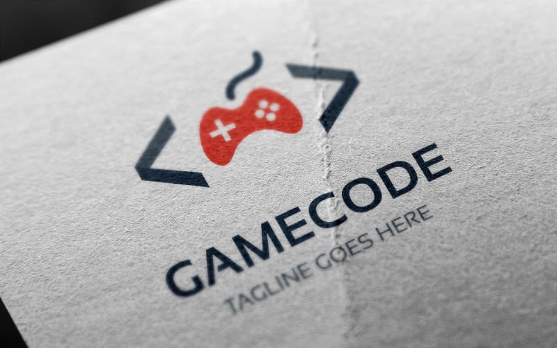 Download Шаблон логотипа "Game Code Logo Template" / Game Code Logo Template - Шаблон логотипа на тему графика apple games,apps,branding,code logo,creative,entertainment,forum,fun,game chat,game code,game development,game studio,game tutorial,gaming apps,gaming logo,mobile games,online game