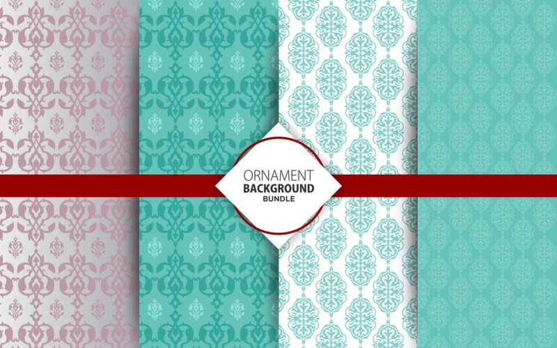 Download Pattern "4 Ornamental  Background Set 5 Pattern" / 4 Ornamental  Background Set 5 Pattern - Pattern на тему графика background,texture,pattern,frame,wallpaper,vintage,retro,flat,decorative,abstract,art deco,backgrounds,corner design,decor,decoration,elegance,floral pattern,illustrations,vector art,leaf