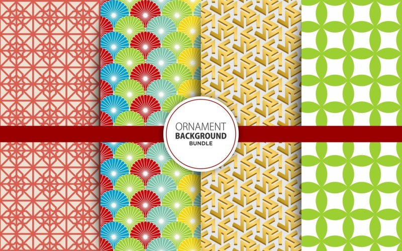 Download Pattern "4 Seamless  Geometrical  Background Set 13 Pattern" / 4 Seamless  Geometrical  Background Set 13 Pattern - Pattern на тему графика background,texture,pattern,frame,wallpaper,vintage,retro,flat,decorative,abstract,art deco,backgrounds,corner design,decor,decoration,elegance,floral pattern,illustrations,vector art,leaf