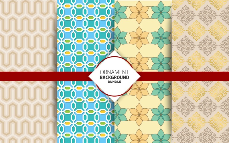 Download Pattern "4 Seamless Ornament and geometrical Background Set 14 Pattern" / 4 Seamless Ornament and geometrical Background Set 14 Pattern - Pattern на тему графика background,texture,pattern,frame,wallpaper,vintage,retro,flat,decorative,abstract,art deco,backgrounds,corner design,decor,decoration,elegance,floral pattern,illustrations,vector art,leaf