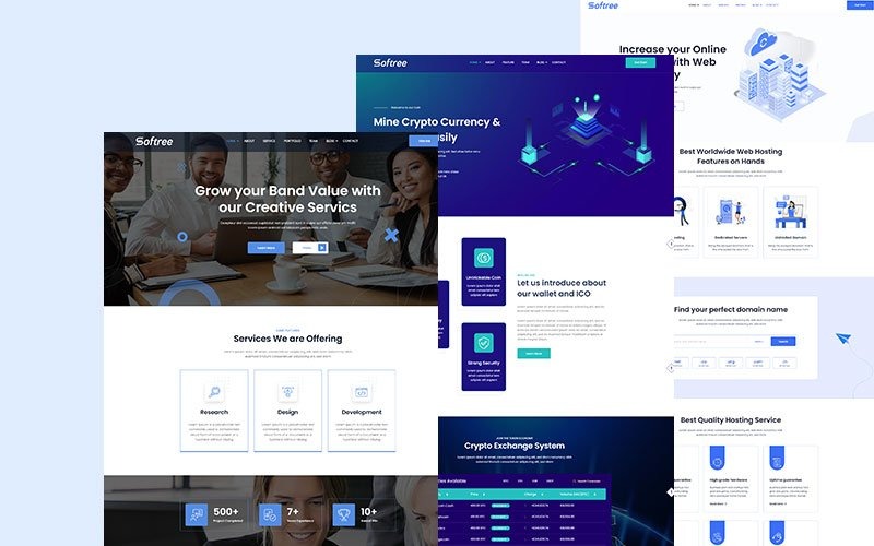 Purpose Website Template