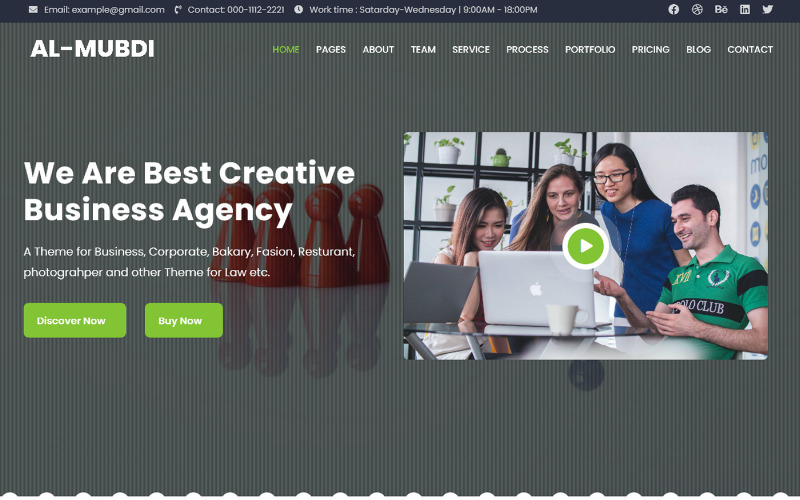 Multipurpose Website Template