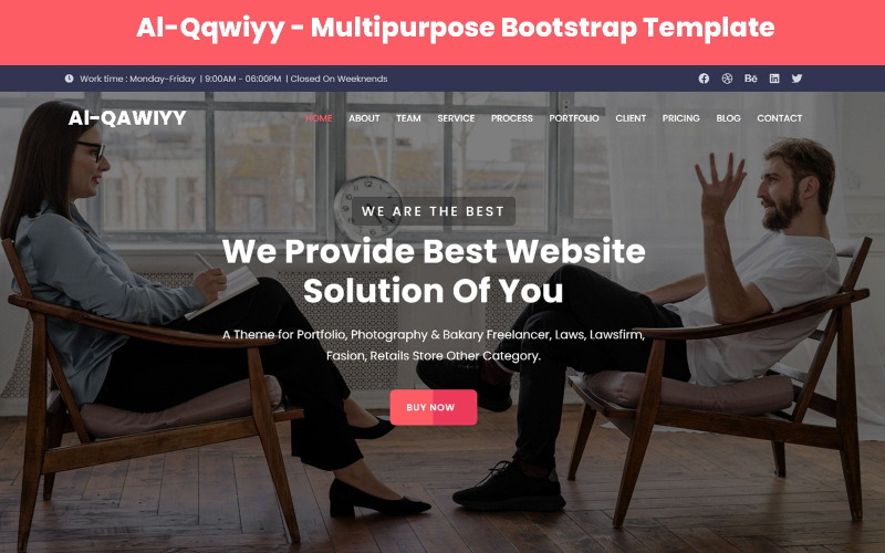 Multipurpose Landing Page Template