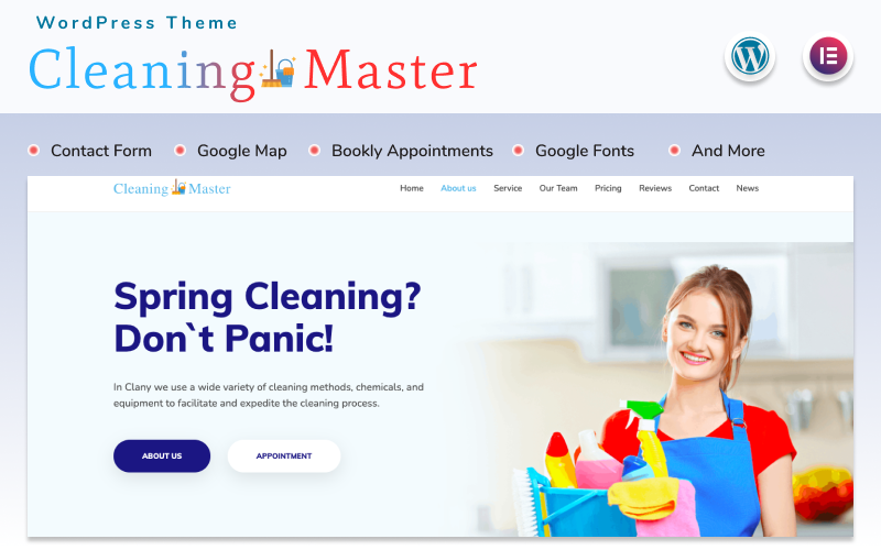 лендинг wordpress тема