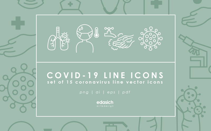 Download Vector "Covid-19  Line Icons Set - Vector Image" / Covid-19  Line Icons Set - Vector Image - Vector на тему графика covid19,icons,icons set,vector,vector icons,health care,coronavirus,vector illustration,vectors set,covid19 icons,coronavirus icons,health icons,medical icons,health care icons,health vectors