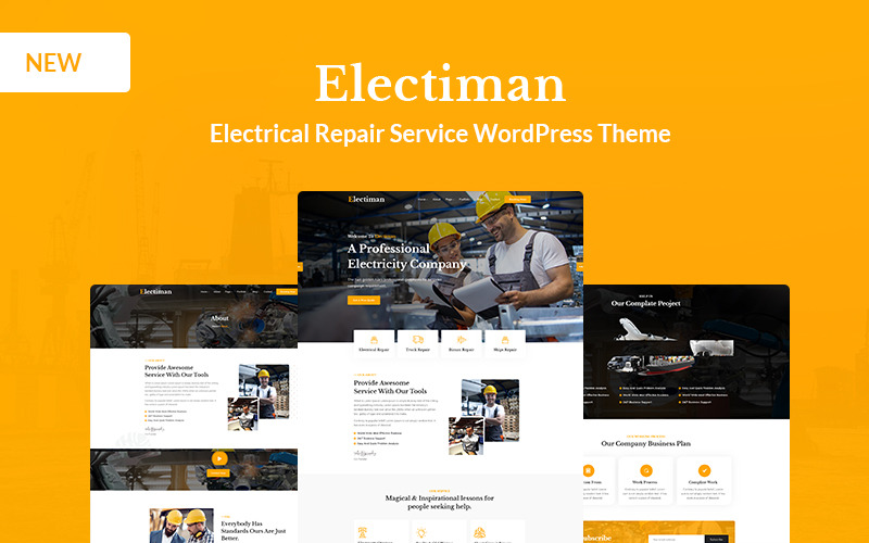 Electrical Repair Service WordPress Theme