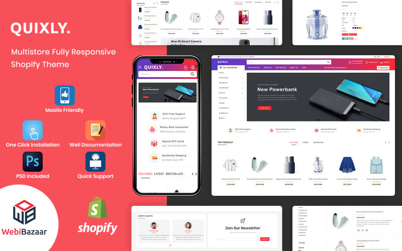 Modern Electronics &amp; Multipurpose Shopify Theme