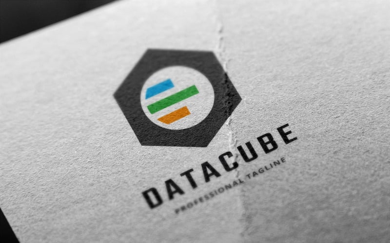 Download Шаблон логотипа "Data Cube Logo Template" / Data Cube Logo Template - Шаблон логотипа на тему графика app,box,brainstorm,branding,builder,colorful,corporate,creation,creative,creativity,cube,cubic,cubical,data,development,dimension,entertainment,hexagon,hexagonal,idea