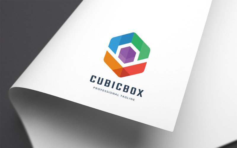 Download Шаблон логотипа "Cubic Box Logo Template" / Cubic Box Logo Template - Шаблон логотипа на тему графика agency,box,brand,branding,business,corporate,cube,cubic,cubical,design,development,digital,entertainment,experience,expert,global,hexagon,hexagonal,insider,network