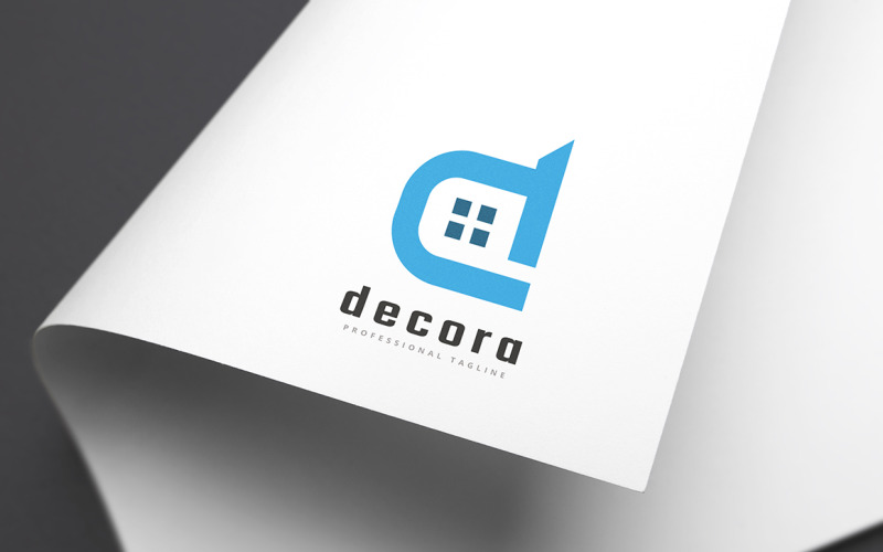 Download Шаблон логотипа "Decorative Letter D Logo Template" / Decorative Letter D Logo Template - Шаблон логотипа на тему графика agency,branding,business,d letter,d logo,design,development,diversity,fashion,firm,home product,home staging,house,household,layer,living,mosaic,paint,painting,pixel