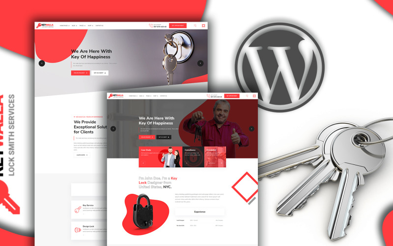 Key Service and Shop WooCommerce Theme