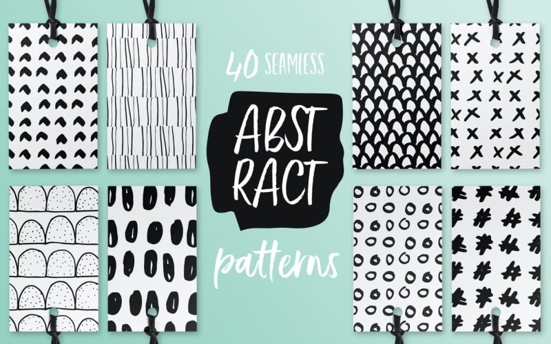 Download Pattern "Abstract Seamless Pattern" / Abstract Seamless Pattern - Pattern на тему графика pattern,pattern set,vector,print,fashion,craft