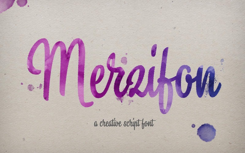 Download Шрифт "Merzifon Font" / Merzifon Font - Шрифт на тему графика font,script,fun,display,decorative