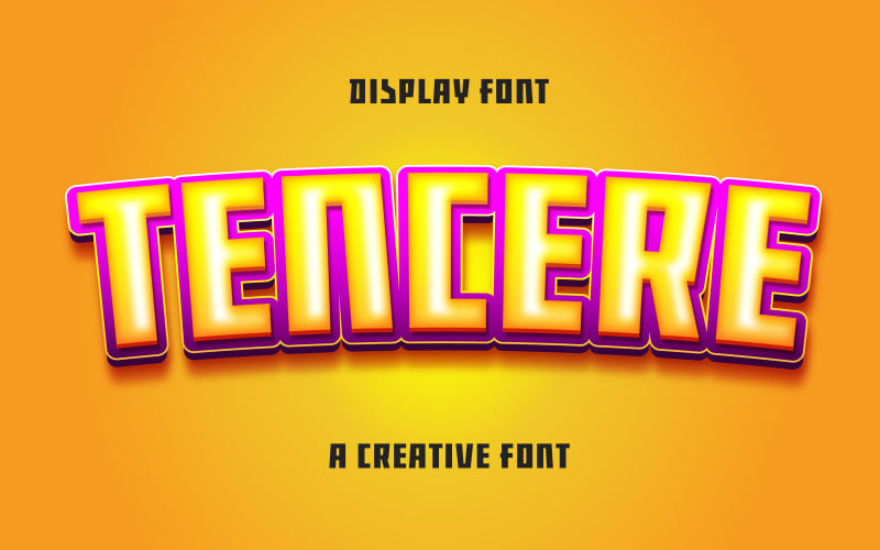 Download Шрифт "Tencere Font" / Tencere Font - Шрифт на тему графика font,script,fun,display,decorative