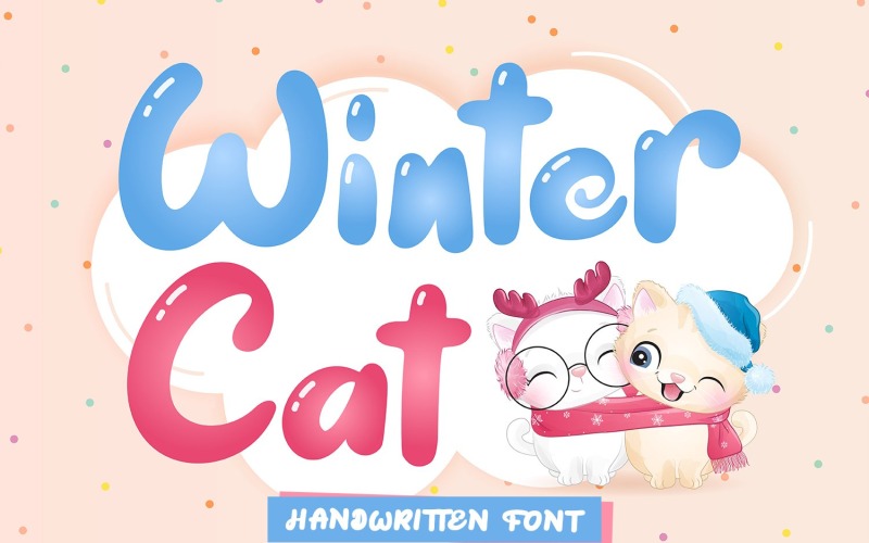 Download Шрифт "Winter Cat - Handwritten Font" / Winter Cat - Handwritten Font - Шрифт на тему графика free,free fonts,font,serif,sans serif,script,display font,monoline font,calligraphy font,handwritten font,lettering,typography,minimalist font,modern font,elegant chic font,elegant,apparel,cr