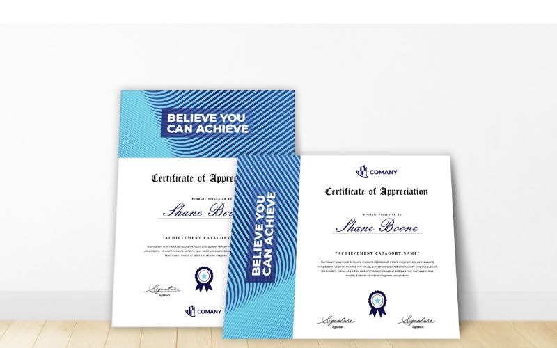 Download Шаблон сертификата "Jhane Boone Certificate Template" / Jhane Boone Certificate Template - Шаблон сертификата на тему графика a4,achievement,acknowledgement,adobe illustration,adobe photoshop,appreciation,award,certification,graduation,lancscape,layout,microsoft word,portrait,professional,recognition,template