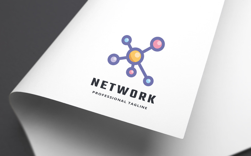 Download Шаблон логотипа "Network Logo Template" / Network Logo Template - Шаблон логотипа на тему графика association,charity,clean,club,communication,community logo,connect,connected people,connecting people,connection,consulting,corporate,endless,family,group,human interaction,human network,hum