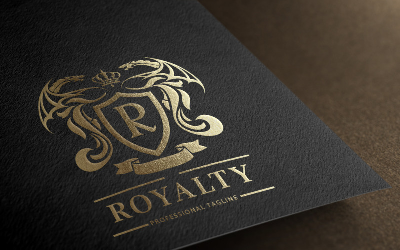 Download Шаблон логотипа "Royalty Logo Template" / Royalty Logo Template - Шаблон логотипа на тему графика beauty,blazon,calligraphic,calligraphy,classic,crest,crown,decorative,elegant,emblem,fashion,flourish,heraldic,heraldry,hotel,jewellery,law firm,letter,luxurious logo,luxury