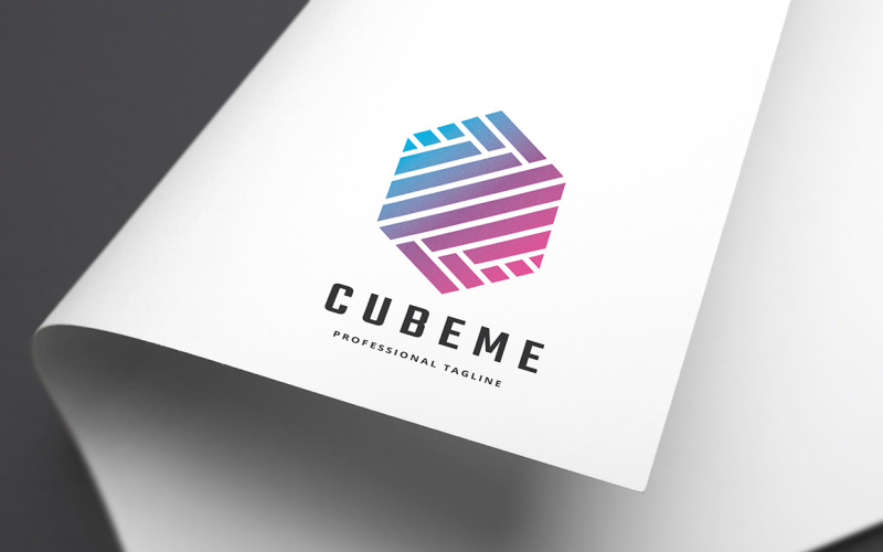 Download Шаблон логотипа "Cube Technology Logo Template" / Cube Technology Logo Template - Шаблон логотипа на тему графика agency,box,brand,branding,business,corporate,corporative,cube,cubic,cubical,design,development,firm,hexa,hexagon,identity,low poly,modern,polygon,polygons