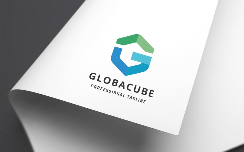 Download Шаблон логотипа "Global Cube Letter G Logo Template" / Global Cube Letter G Logo Template - Шаблон логотипа на тему графика abstract,box,consultant,consulting,corporate,cube,cubic,cubical,dimension,entertainment,expertize,firm,g letter,g logo,gain,game,gaming,geometric,global,goal