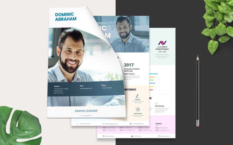 Download Резюме "Creative CV Resume Template" / Creative CV Resume Template - Резюме на тему графика creative,cv,template,industry,professionals,print,templates,resume,resumes,business,corporate,graphic,designer,designs,web