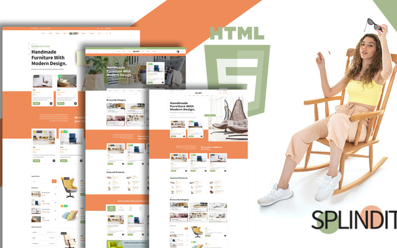 Furniture Shop Website Template