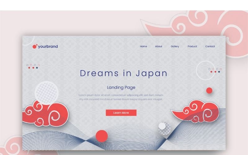 Download Background "Abstract  Dreams In Japan Background" / Abstract  Dreams In Japan Background - Background на тему графика abstracts,adobe illustration,attractive,background,colorful,creativity,designs,flat,homepage,illustrations,landing,modern,pages,shape,template,vectors,website