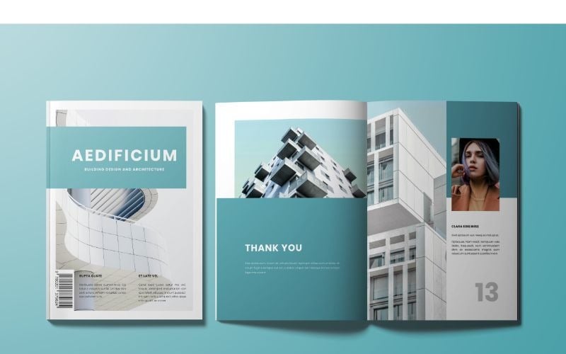 Download Magazine Template "Aedificium Magazine Template" / Aedificium Magazine Template - Magazine Template на тему графика a4,adobe indesign,book,catalogs,cover,furniture,information,journal,letter,magazine,newspaper,page,paper,print,project,template