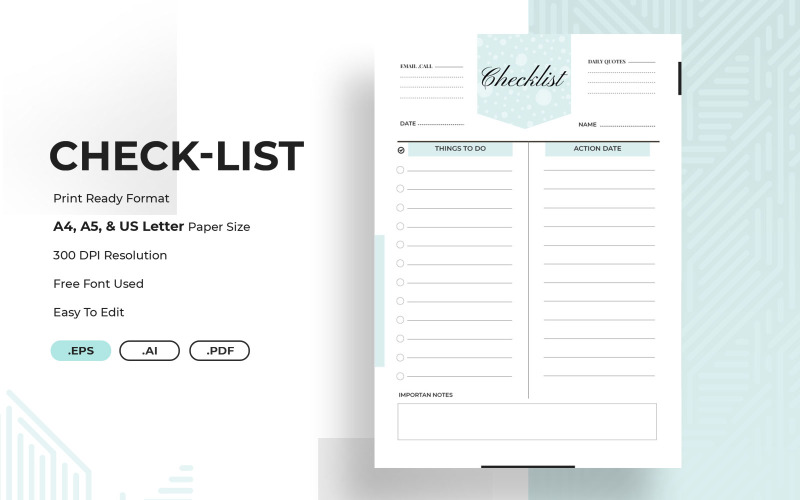 Download Planner "Project/Events Checklist Planner" / Project/Events Checklist Planner - Planner на тему графика checklist,planner,events,project,time,management,productivity,increase,improve,projects,todo,list,listing,works