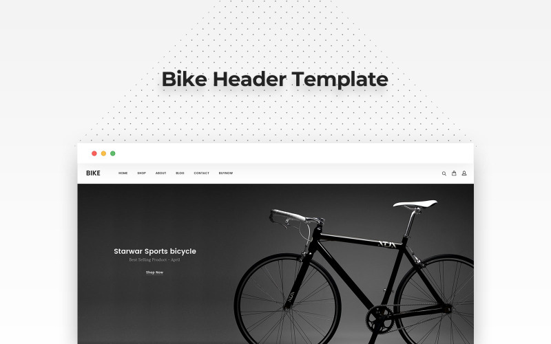 Download PSD шаблон "Bike Header PSD Template" / Bike Header PSD Template - PSD шаблон на тему графика bike,header,psd,templates,sports,bicycle,cycle,motor,template,kit,kits,pack,packs,ui,ux,application,backend,panel,project,management