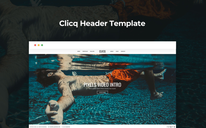 Download PSD шаблон "Clicq Header PSD Template" / Clicq Header PSD Template - PSD шаблон на тему графика clicq,header,psd,templates,template,image,pages,ui,ux,kit,kits,pack,application,backend,panel,project,management,web