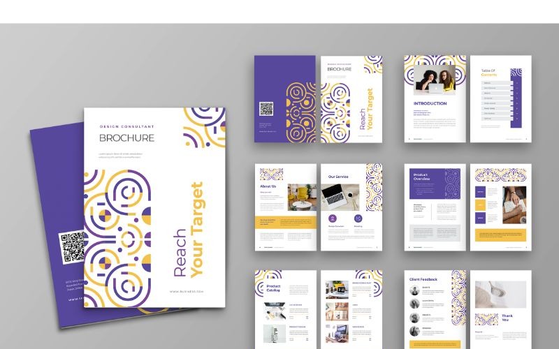 Download Vector "Brochure 3 Reach Your Target - Vector Image" / Brochure 3 Reach Your Target - Vector Image - Vector на тему графика agency,brochure,business,marketing,company,corporate,creative,design,elegant,modern,professional,portfolio,seo,catalog,cataloque