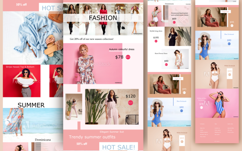 Download PSD шаблон "Fashion Online Shop Layout PSD Template" / Fashion Online Shop Layout PSD Template - PSD шаблон на тему женская мода women fashion,style,outfit,nice,online store,online shop,fashion shop,clothing