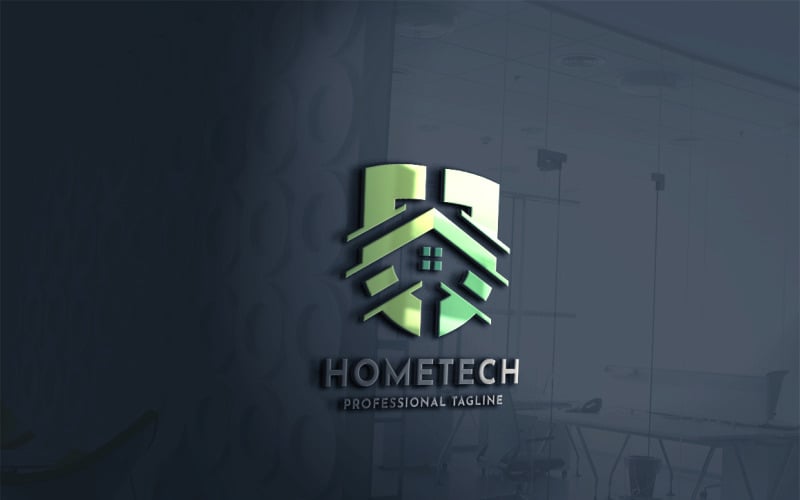 Download Шаблон логотипа "Home Technology Logo Template" / Home Technology Logo Template - Шаблон логотипа на тему графика accessibility,automate,automatic,brain,brand,branding,business,circuit,clever,comfort,computer,convenience,device,easy,guard,home,house,idea,live,living