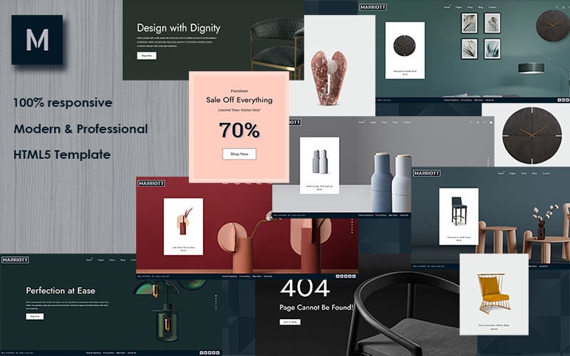 Furniture Store HTML Website Template