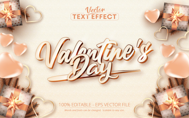 Download Vector "Valentine’s Day Rose Gold Text Effect - Vector Image" / Valentine’s Day Rose Gold Text Effect - Vector Image - Vector на тему отдых text effect,rose gold,gold,golden,gift box,abc,heart,ball,banner,bright,character,love,card,creative,customizable,decoration,decorative,deluxe,editable,valentine