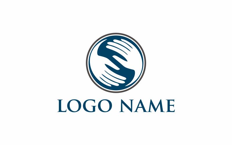 Download Шаблон логотипа "Circle of Hands Logo Template" / Circle of Hands Logo Template - Шаблон логотипа на тему графика circle,vector,hand,illustration,sketch,design,grunge,drawing,stroke,icon,line,logo,graphic,mark,symbol,brush,sign,curve,graffiti,abstract