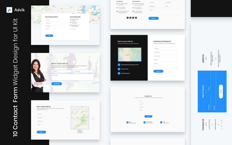 Download UI элементы "10 Contact Widget Design for Web-UI Kit " / 10 Contact Widget Design for Web-UI Kit  - UI элементы на тему графика contactfrom,contact,leadgeneration,uicomponents,landingpage,elements,widgets,psdtemplate,uikit,uidesign,webdesign,website,creative,minimal,cryptocurrency
