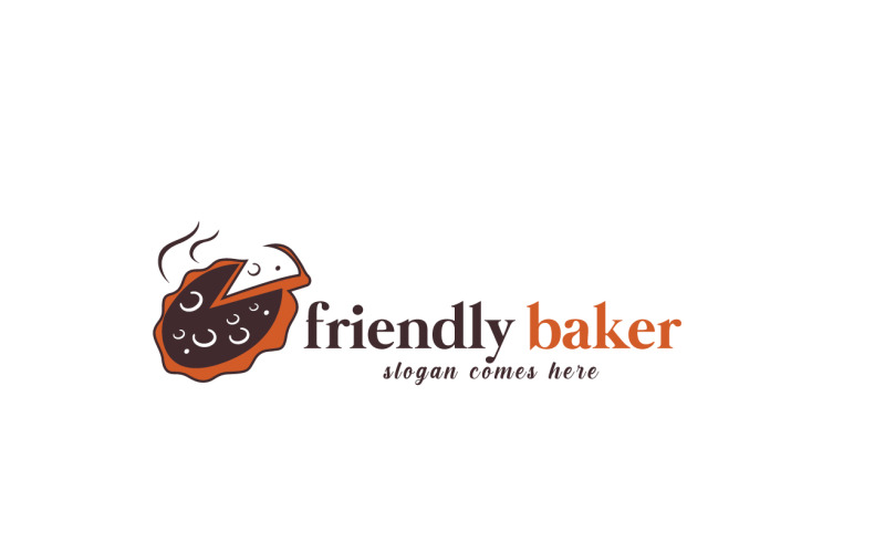 Download Шаблон логотипа "Friendly Baker Logo Template" / Friendly Baker Logo Template - Шаблон логотипа на тему графика vector,illustror,eps,graphics,art,logo,design,template,imagination,invention,friendly baker,baker,baking,cake,bakery,homemade,cakes,foodie,bake,cakesofinstagram