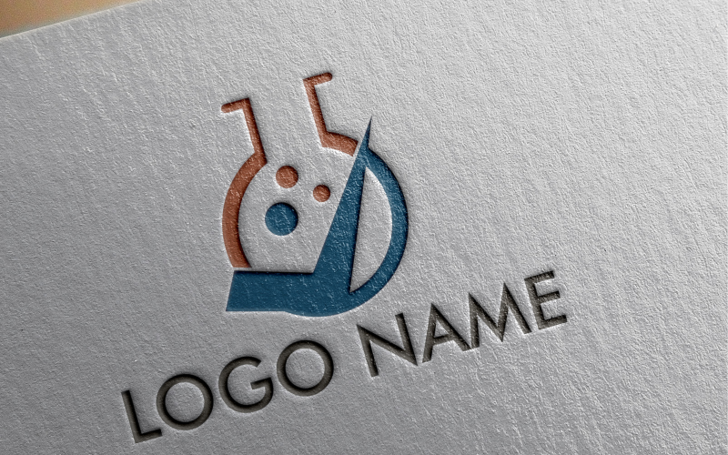 Download Шаблон логотипа "Lab check Logo Template" / Lab check Logo Template - Шаблон логотипа на тему графика lab,test,medicine,medical,health,laboratory,doctor,woman,clinic,people,hospital,scientist,care,virus,technology,biotechnology,healthcare,analysis,flu,covid19