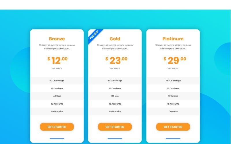 Download UI элементы "PT 3 Package Option UI Elements" / PT 3 Package Option UI Elements - UI элементы на тему графика adobe photoshop,adobe xd,application,business,buy,interface,label,menu,premium,price,table,pricing,template,ui,web,elements,website