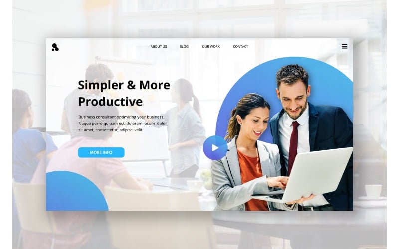 Download UI элементы "Hero 23 Simpler &amp; More Productive UI Elements" / Hero 23 Simpler &amp; More Productive UI Elements - UI элементы на тему графика clean,hero header,interface design,landing,modern,photoshop,responsive,template,theme,website