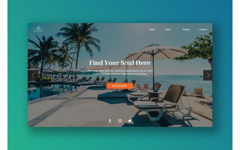 Download UI элементы "Hero 3 Resort UI Elements" / Hero 3 Resort UI Elements - UI элементы на тему графика clean,hero header,interface design,landing,modern,photoshop,responsive,template,theme,website