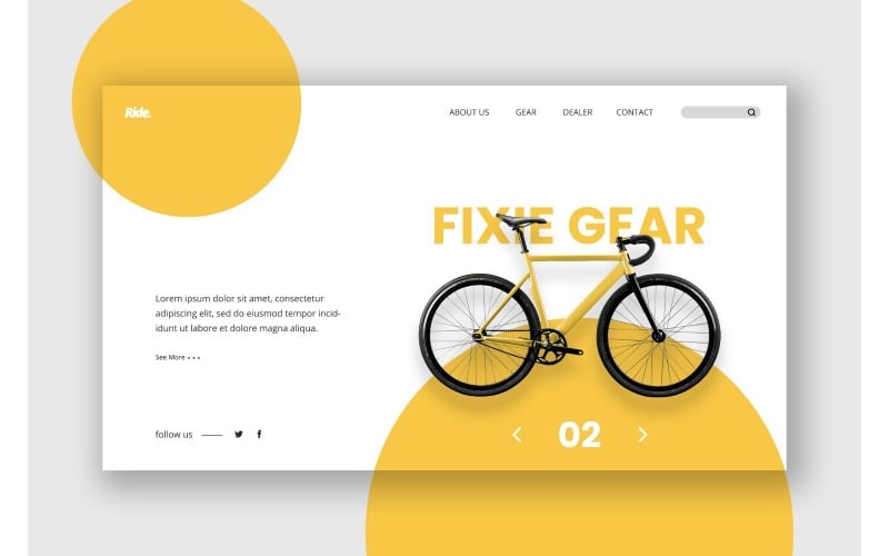 Download UI элементы "Hero 38 Ride UI Elements" / Hero 38 Ride UI Elements - UI элементы на тему графика clean,hero header,interface design,landing,modern,photoshop,responsive,template,theme,website
