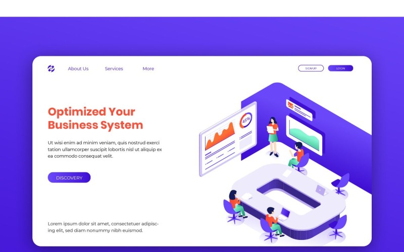 Download UI элементы "IP 11 Optimized Your Business System UI Elements" / IP 11 Optimized Your Business System UI Elements - UI элементы на тему графика 3d,business,concepts,dashboard,digital,flat design,homepage,isometric,landing pages,measurement,mobile,modern,pages,service,ui,ux,vectors,website,wireframe