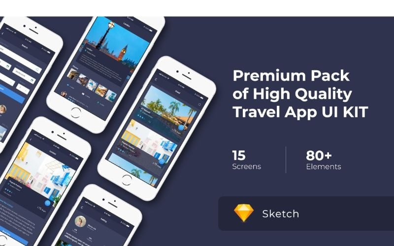 Download UI элементы "Mobile UI Travel App " / Mobile UI Travel App  - UI элементы на тему графика company,profile,corporate,business,marketing,brochure,layout,document,a4,book,page,modern,multipurpose,catalog,information