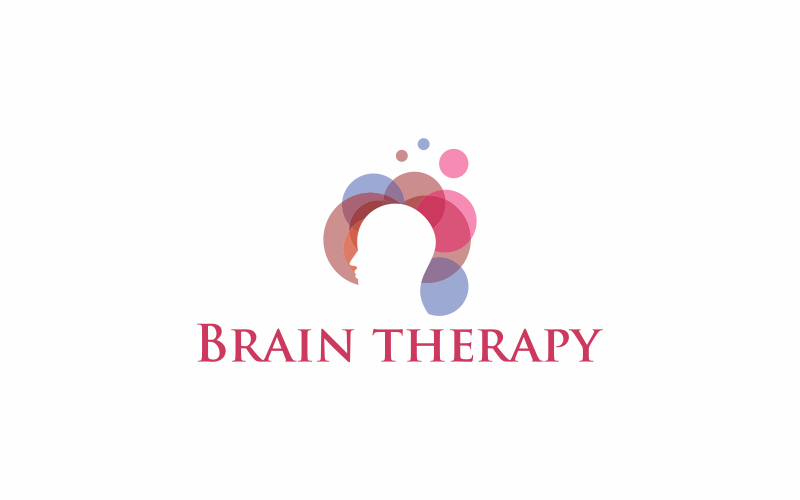 Download Шаблон логотипа "Brain Therapy Logo Template" / Brain Therapy Logo Template - Шаблон логотипа на тему графика brain,therapy,health,concept,mental,medicine,illustration,medical,symbol,vector,abstract,neurology,healthy,design,psychotherapy,graphic,stress,woman,doctor,element